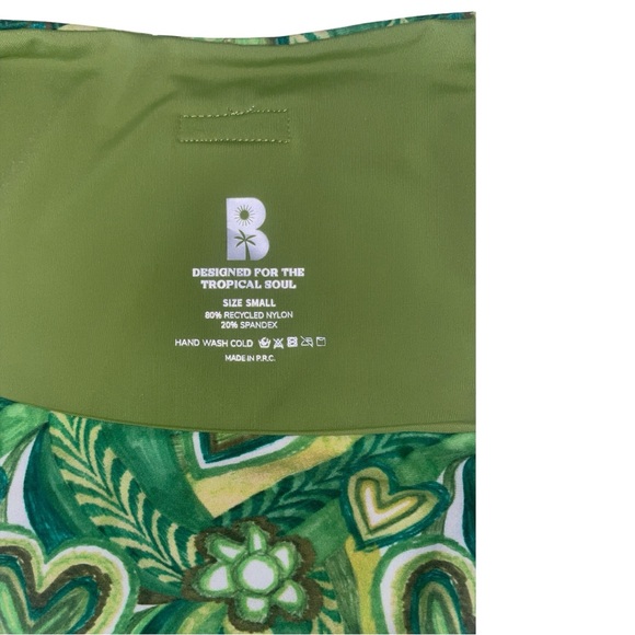BLACKBOUGH RIRI DOUBLE RING CHEEKY BOTTOMS. GREEN/ZOOTED. Size SMALL - Picture 7 of 7